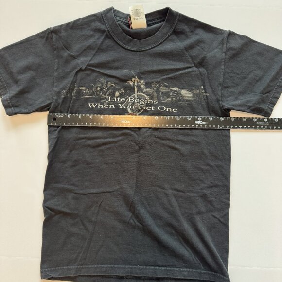 Vintage Y2K Harley Davidson 2005 Seminole Sanford Florida Black Size Small Tee - Picture 6 of 6